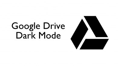 Dark mode on Google Drive