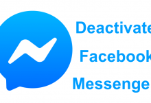 Deactivate Facebook Messenger