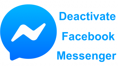 Deactivate Facebook Messenger