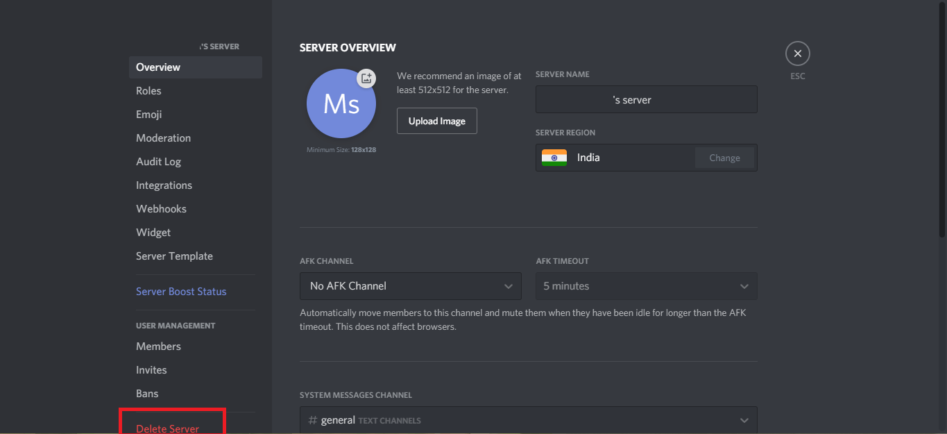 How to Delete a Discord Server using PC and Smartphone