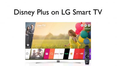 Disney Plus on LG Smart TV