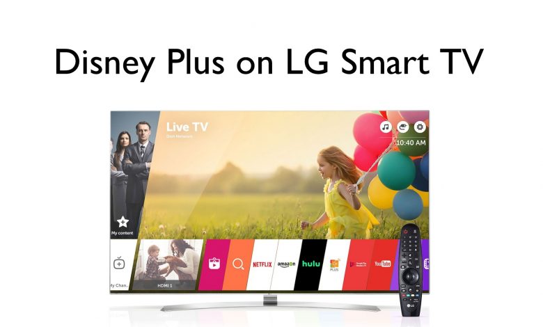 Disney Plus on LG Smart TV