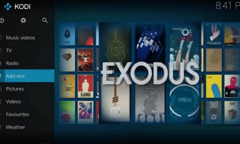 Exodus Kodi Addon on Firestick
