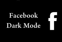 Facebook Dark Mode