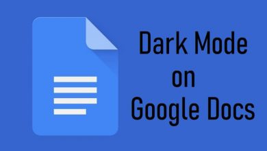 Google Docs Dark Mode