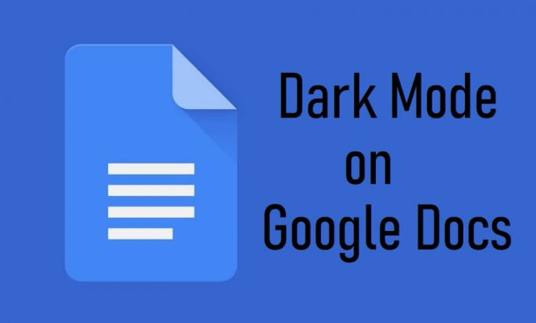 Google Docs Dark Mode