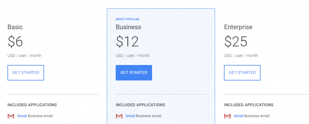 Google Hangouts Meet Price