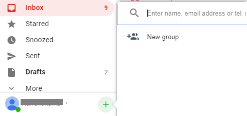 Google Hangouts in Gmail