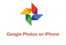 Google Photos on iPhone