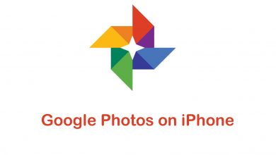 Google Photos on iPhone