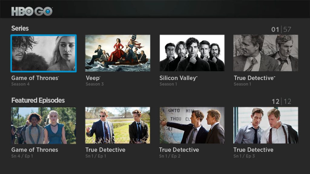 HBO GO on LG TV