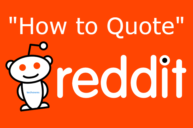 How to Quote on Reddit