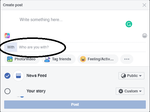 How to Tag Someone on Facebook (2)