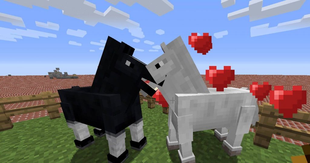 How to breed horses on minecraft