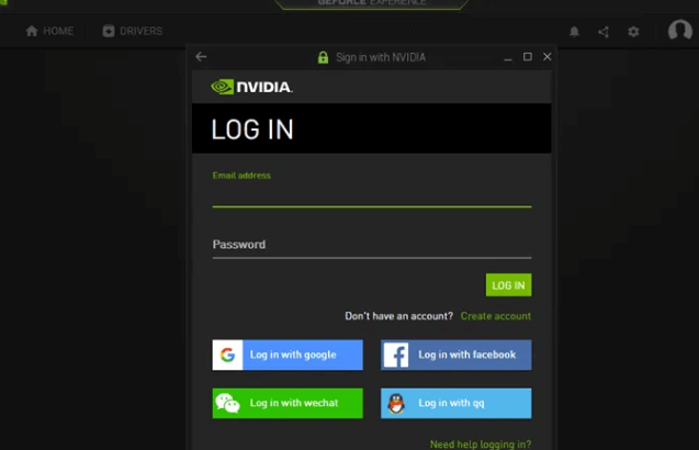 Log In to GeForce Experience: How to Update Nvidia Drivers