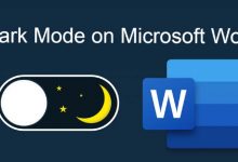Microsoft Word Dark Mode