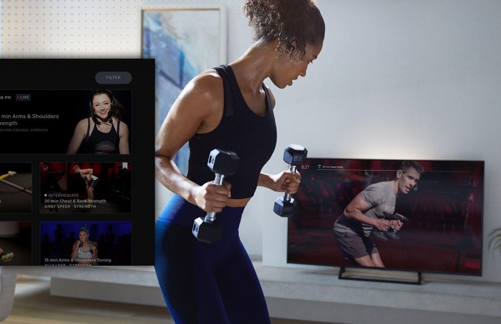 Peloton App on Apple TV