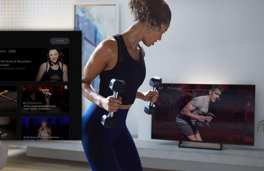 Peloton App on Apple TV 