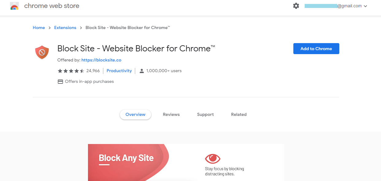 Press Add to Chrome