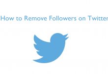 Remove followers on Twitter