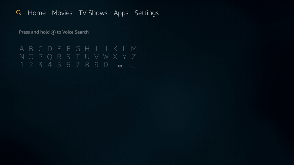 Search for Peloton: Peloton App on Firestick