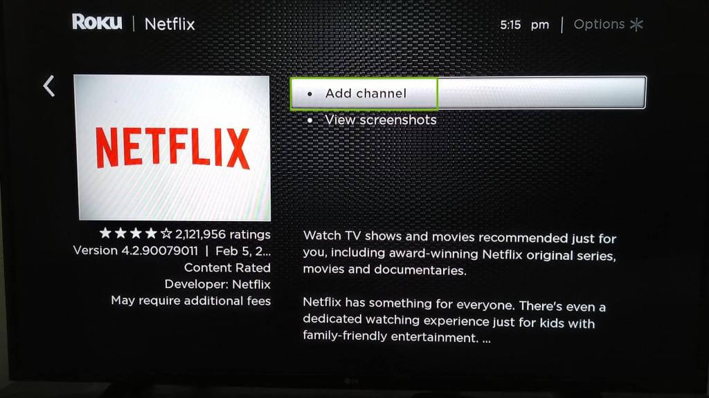 Select Add Channel