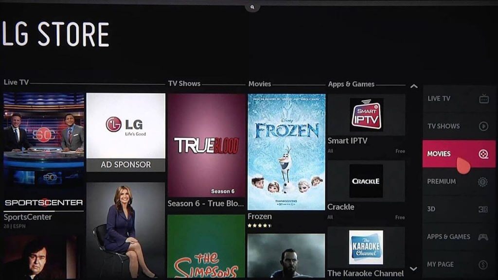 YouTube TV on LG Smart TV