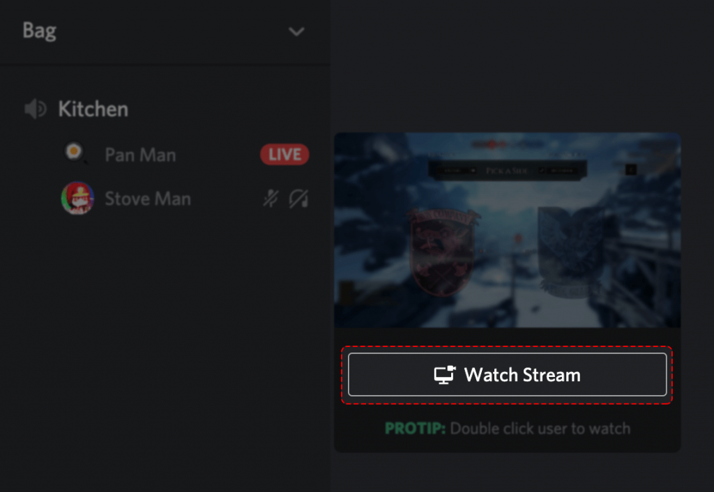 Select Watch Stream