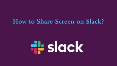 Share Screen on Slack