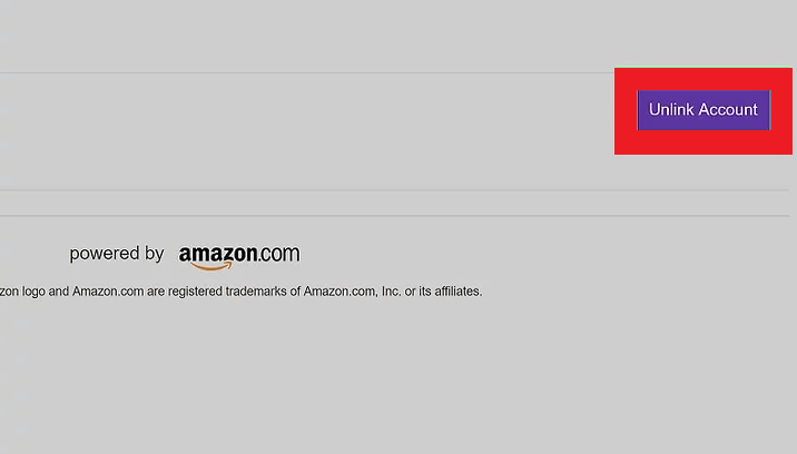 Tap on Unlink Account - How to Cancel Twitch Prime