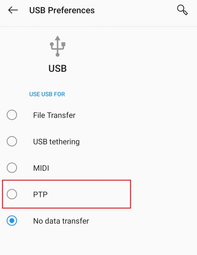 Transfer Photos from Android to PC