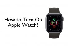 Turn on Apple Watch