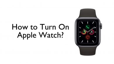 Turn on Apple Watch