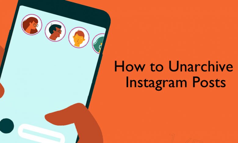 Unarchive Instagram Posts