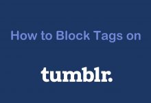 How to block tags on Tumblr