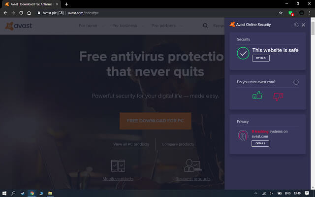 Avast for Chromebook