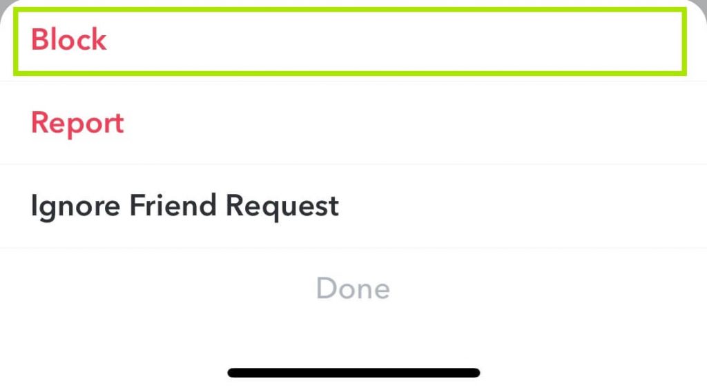 How to Block Someone on Snapchat