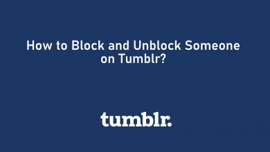 Block someone on Tumblr