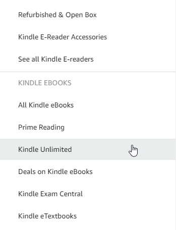 Cancel Kindle Unlimited Membership