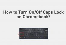 Caps lock on Chromebook