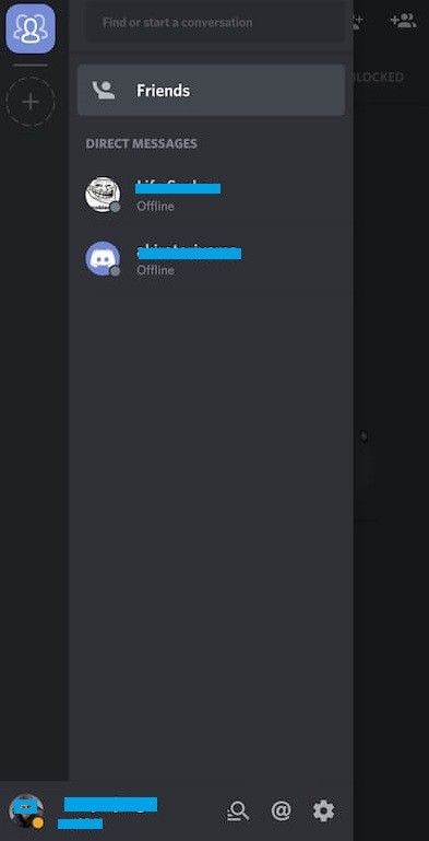 Choose Settings - How to Delete Discord Account
