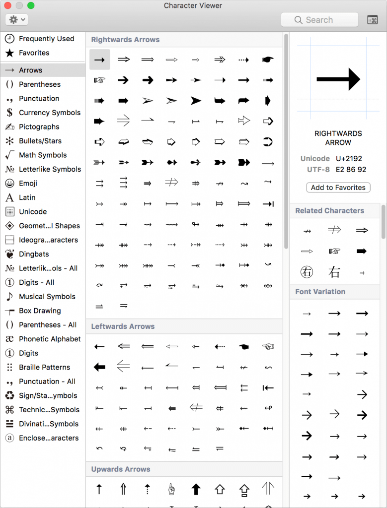 Click Arrow-Arrow Keyboard Symbol