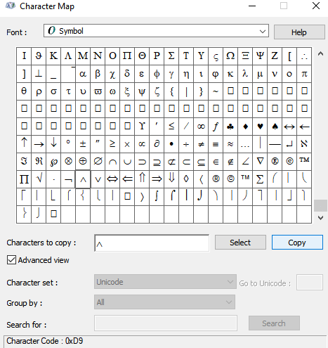 Click Copy button-Arrow Keyboard Symbol