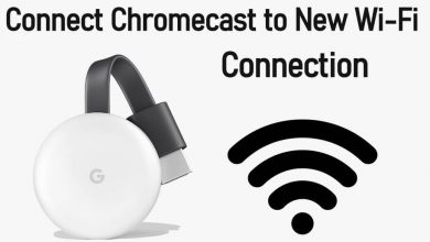 Connect Chromecast to new WiFi