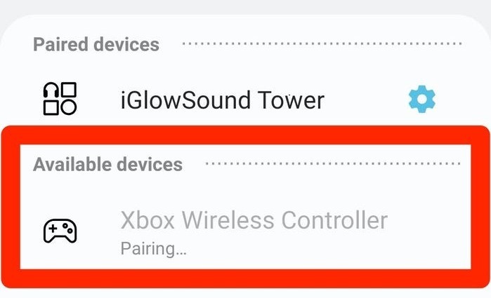 Connect Xbox One Controller to Android via Bluetooth