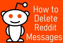 Delete Reddit Messages