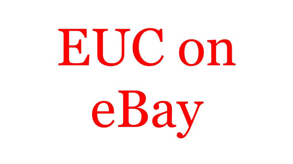 EUC on eBay