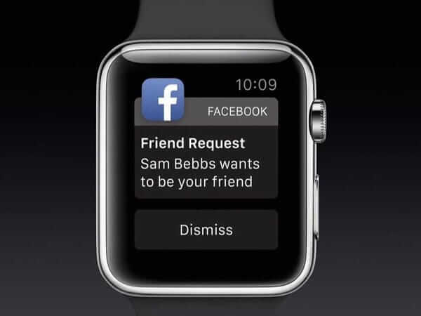 Facebook on Apple Watch