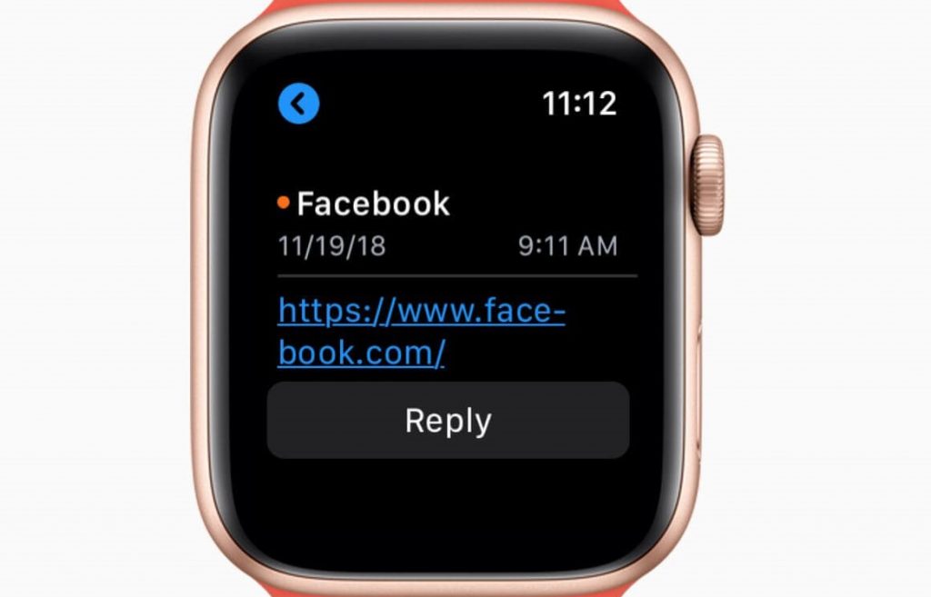 Facebook on watchOS