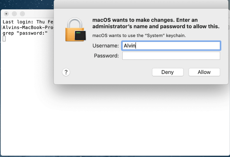 Find WiFi Password on Mac